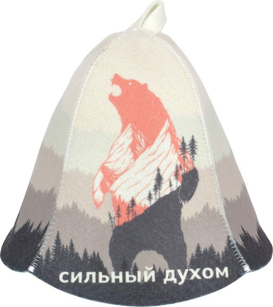 Изображение товара Шапка для бани Банные Штучки Сильный духом / 41496
