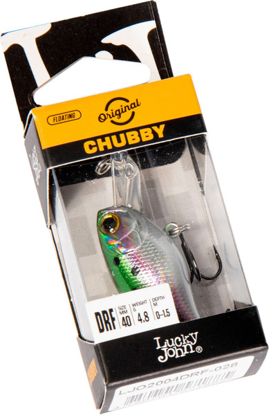 Изображение товара Воблер Lucky John Original Chubby Dr F 04.00/028 / LJO2004DRF-028