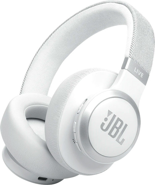 Изображение товара Беспроводные наушники JBL Live 770 NC / JBLLIVE770NCWHT (белый)