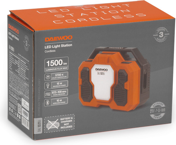 Изображение товара Фонарь Daewoo Power DAL 1521Li