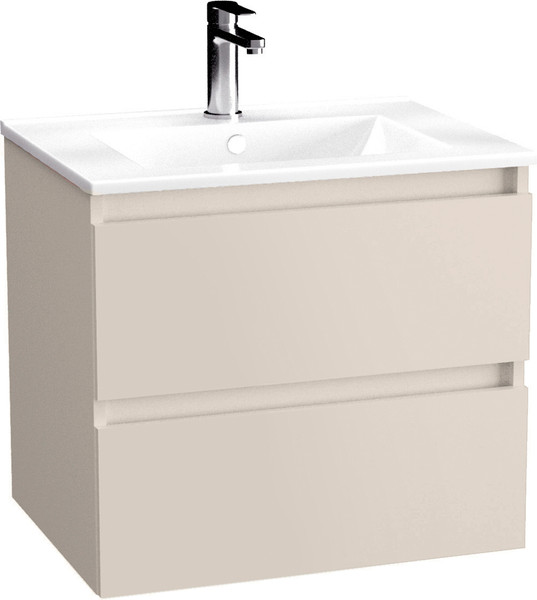 Изображение товара Тумба с умывальником Lauter Mia 60 + Alton 61 (кашемир)