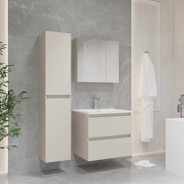 Изображение товара Тумба с умывальником Lauter Mia 60 + Alton 61 (кашемир)