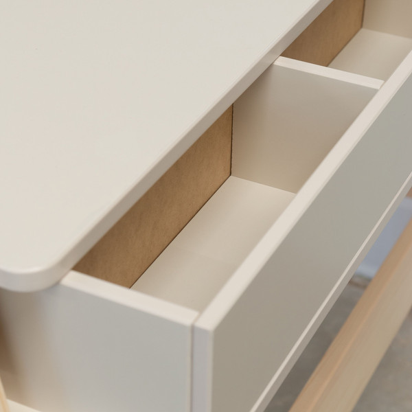 Изображение товара Письменный стол Dipriz c 2-мя ящиками / Д.40027.2 (сосна/персидский жемчуг/лак)