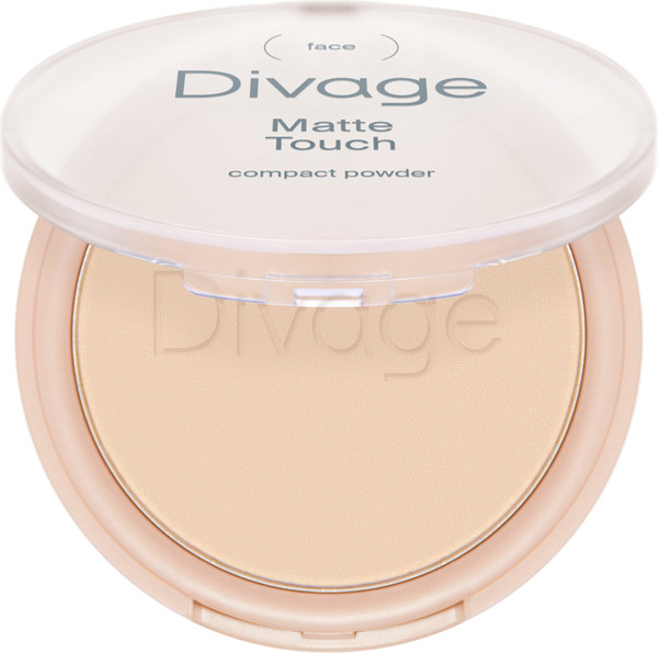 Изображение товара Пудра компактная Divage Matte Touch Compact Powder тон 02 ivory