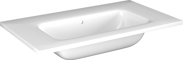 Изображение товара Тумба с умывальником Lauter Lea 80 + Alton 82 (белый глянец)