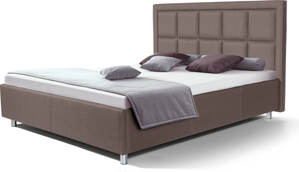 Изображение товара Двуспальная кровать ФорестДекоГрупп Марта 3 180x200 без ПМ (Veluta Lux 8)