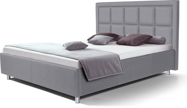 Изображение товара Двуспальная кровать ФорестДекоГрупп Марта 3 180x200 без ПМ (Veluta Lux 12)