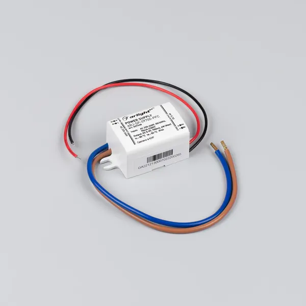 Изображение товара Блок питания для светильника Arlight ARJ-SP-09700-PFC 6W 5-9V 700mA / 037438