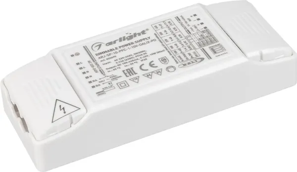 Блок питания для светильника Arlight ARJ-SP-10-PFC-1-10V-DALI2-PD 10W 100-440mA / 033690 — фото 6