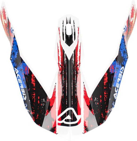 Изображение товара Козырек для мотошлема Acerbis Для Linear 0024506.034 (белый/синий/красный)