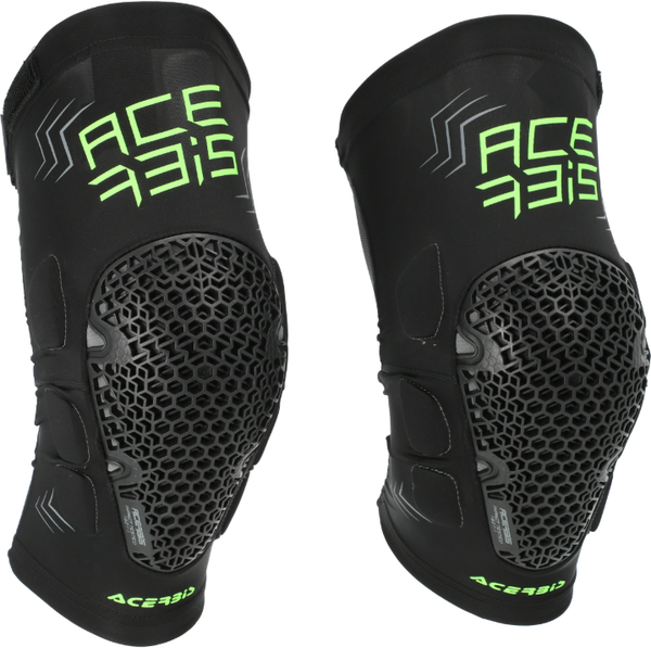 Изображение товара Мотонаколенники Acerbis MTB Skay Knee 0024861.318.067 (L/XL, черный/желтый)