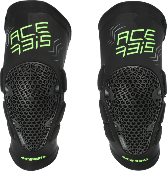 Изображение товара Мотонаколенники Acerbis MTB Skay Knee 0024861.318.063 (S/M, черный/желтый)