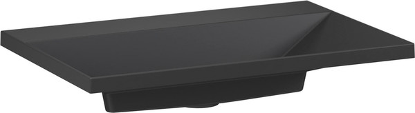 Изображение товара Тумба с умывальником Lauter Nelli 70 (бело-серый п/мат/черный)