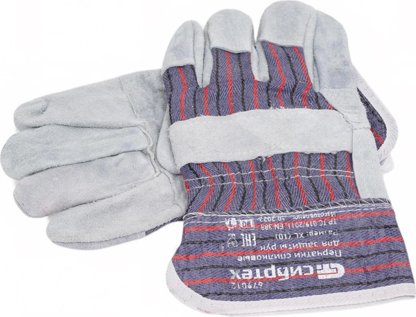 Изображение товара Перчатки защитные СибрТех спилковые 679012 (XL)