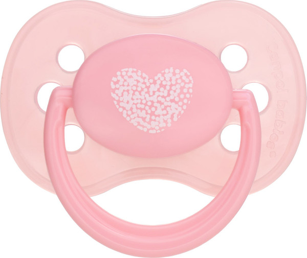 Изображение товара Пустышка Canpol Pastelove силиконовая симметричная 18мес / 22/418
