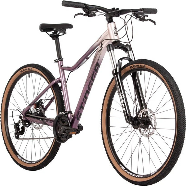 Изображение товара Велосипед Stinger Laguna 27.5 / 27AHD.LAGUNA.MDSL5 (серебристый, разобранный, в коробке)