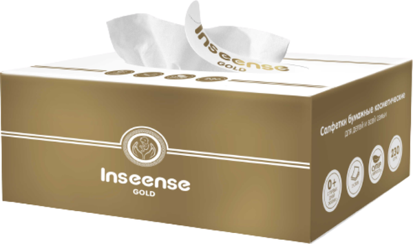 Изображение товара Бумажные салфетки Inseense Ins250sa (250шт, белый)