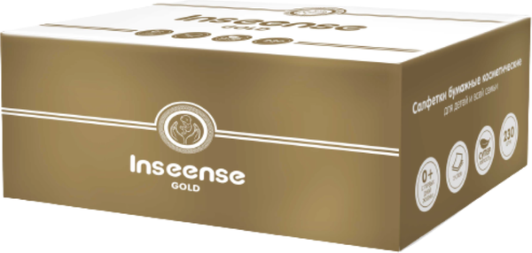 Изображение товара Бумажные салфетки Inseense Ins250sa (250шт, белый)
