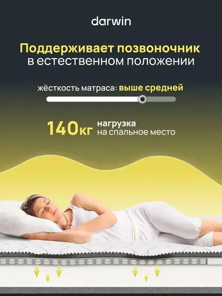 Изображение товара Матрас Darwin Cascade 140x200