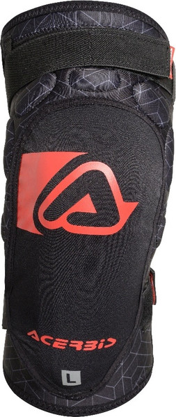 Изображение товара Мотонаколенники Acerbis Soft Kid Knee 0023455.323 (черный/красный)