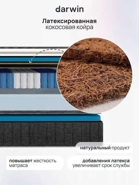 Изображение товара Матрас Darwin Delux 80x200