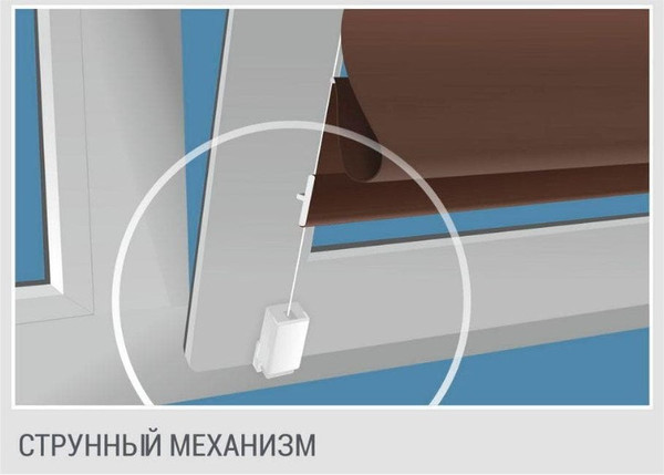 Изображение товара Римская штора Delfa Мини Digital Printed Sedef СШД-01М 562/012 (48x160, синий/бирюзовый)