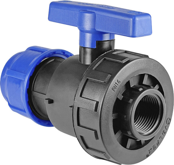 Изображение товара Шаровой кран Valfex ПНД 25х1/2" 35/7 / 1210012525012