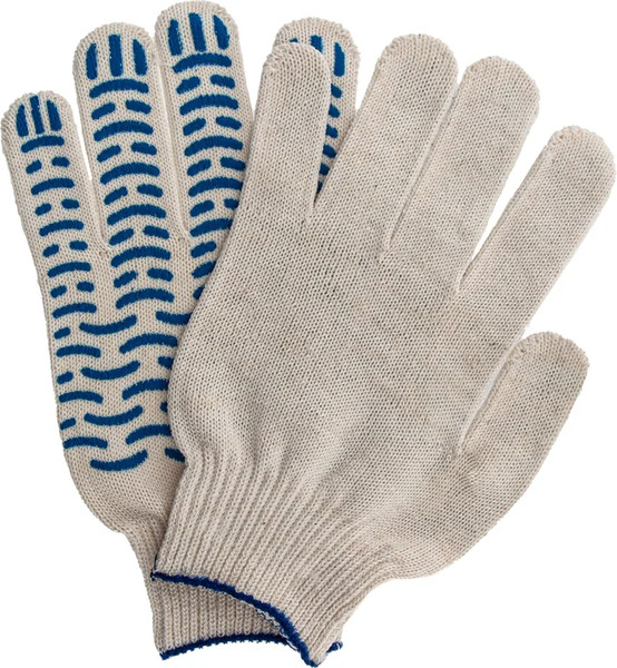 Изображение товара Перчатки защитные СибрТех 67716 (волна, 6 нитей)