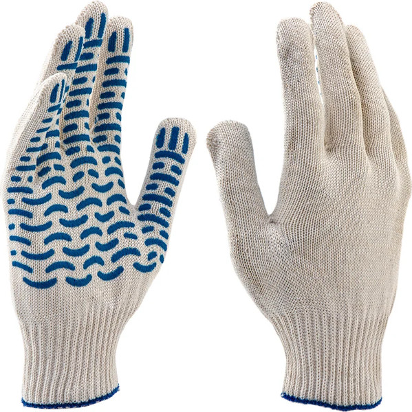 Изображение товара Перчатки защитные СибрТех 67716 (волна, 6 нитей)