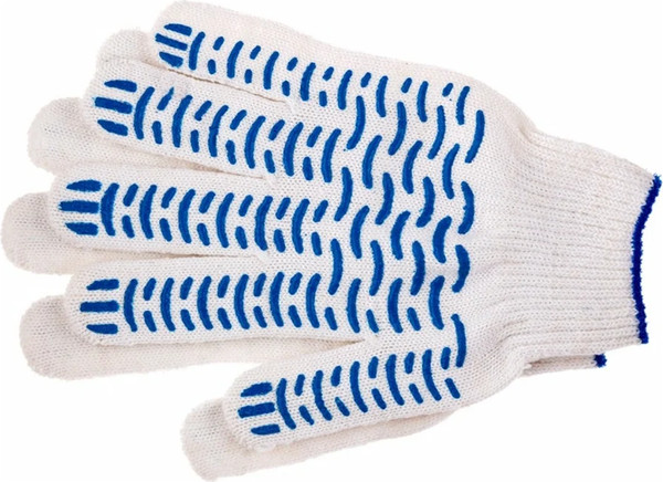 Изображение товара Перчатки защитные СибрТех 67716 (волна, 6 нитей)