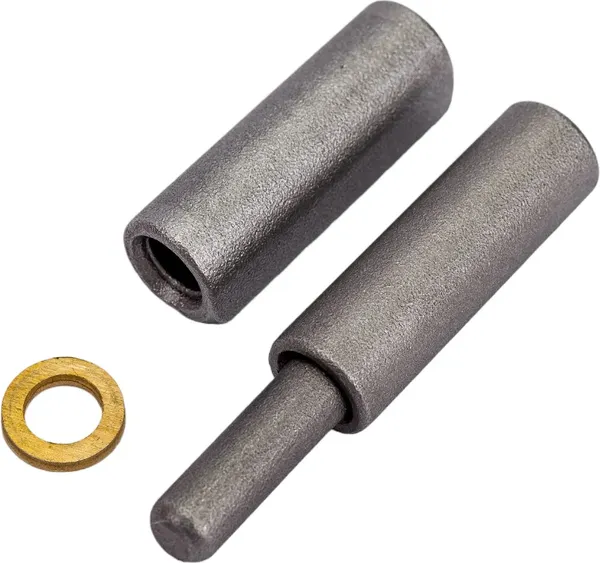 Изображение товара Петля точечная СибрТех Каплевидная с латунной шайбой 10х65мм / 92026