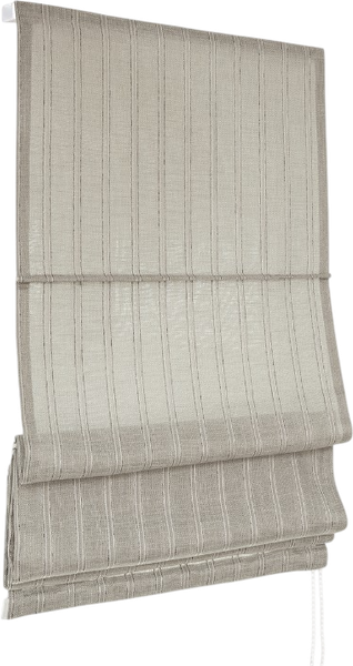 Изображение товара Римская штора Delfa Мини GMB Sanfor 3409 СШД-01М 550/711 (81x160, серый)