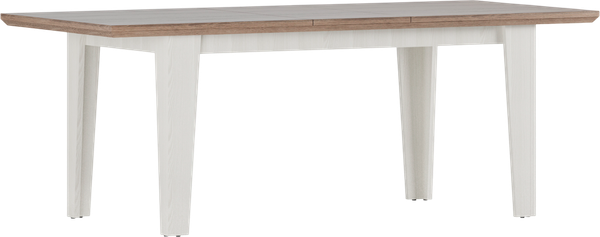 Изображение товара Обеденный стол Black Red White Marselle STO 160/200 (ясень снежный/дуб сонома темный)