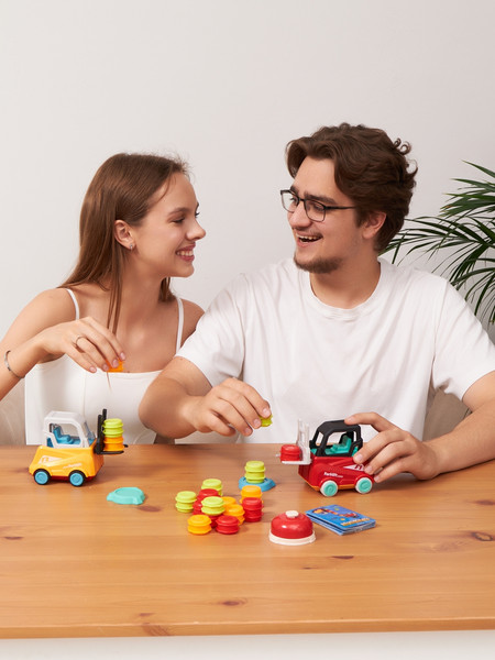 Изображение товара Настольная игра Мемограм Гонка погрузчиков / МГ018-1