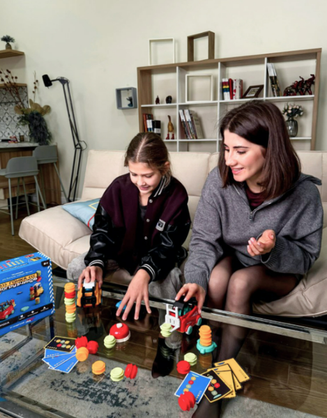 Изображение товара Настольная игра Мемограм Гонка погрузчиков / МГ018-1