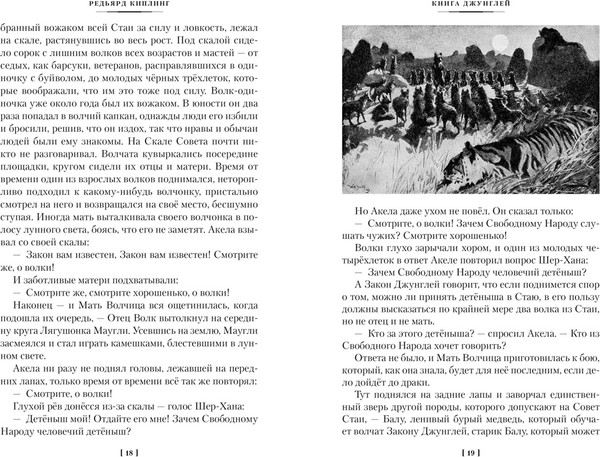 Изображение товара Книга Азбука Большая Книга Джунглей, твердая обложка (Киплинг Редьярд)