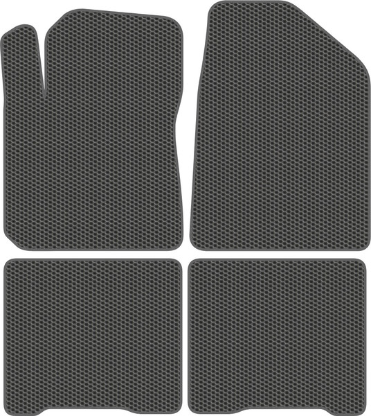 Изображение товара Комплект ковриков для авто Alicosta 2194_1_сер для Chery Bonus 3 седан/A19 2014-2016 (EVA соты, серый)