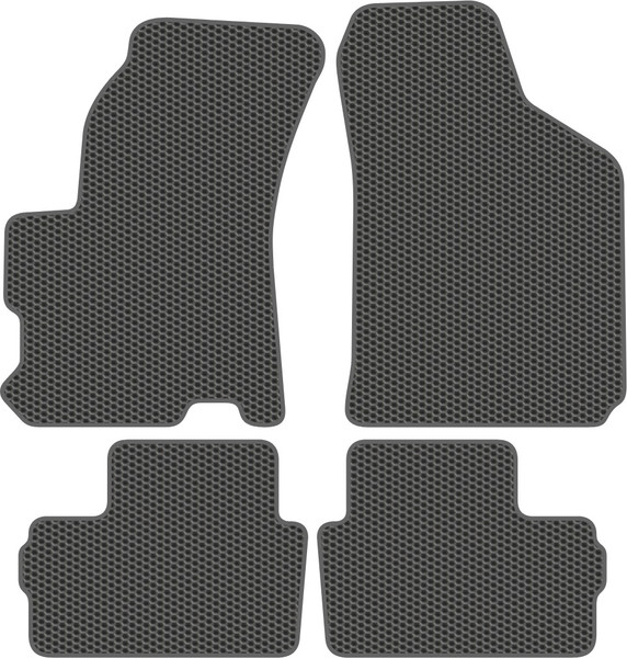 Изображение товара Комплект ковриков для авто Alicosta 2215_1_сер для Chery indiS S18D хэтчбек 5дв 2011-2016 (EVA соты, серый)