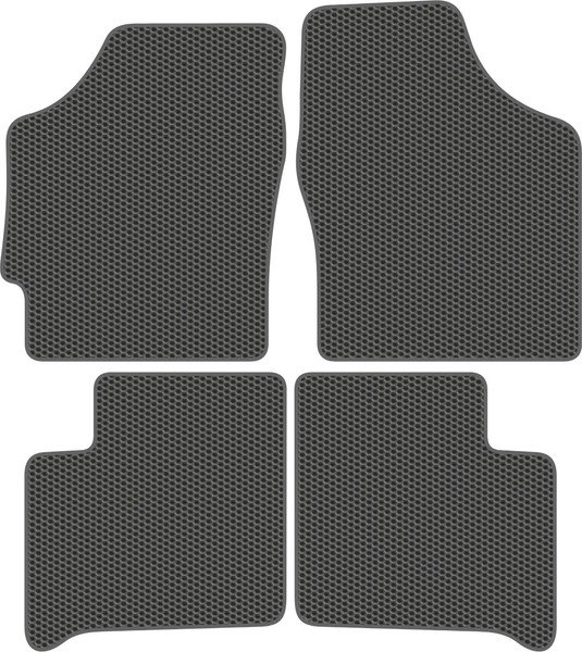 Изображение товара Комплект ковриков для авто Alicosta 2216_1_сер для Chery QQ6 S21 седан/S21 2006-2011 (EVA соты, серый)
