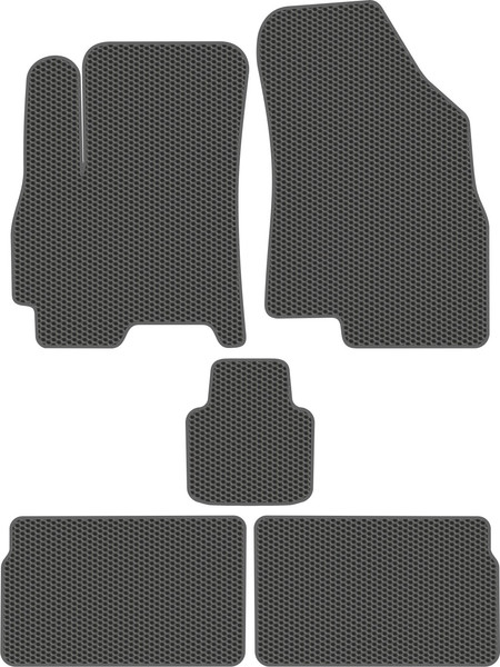 Изображение товара Комплект ковриков для авто Alicosta 0238_1_сер для Chery Tiggo 4 I SUV 2017-н.в. (EVA соты, серый)