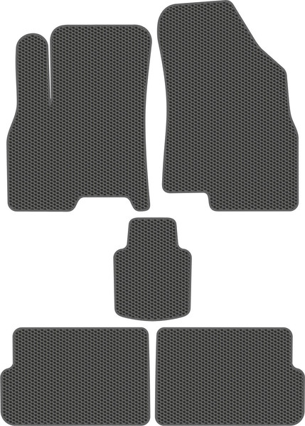 Изображение товара Комплект ковриков для авто Alicosta 1610_1_сер для Chery Tiggo 7 Pro SUV 2019-н.в. (EVA соты, серый)