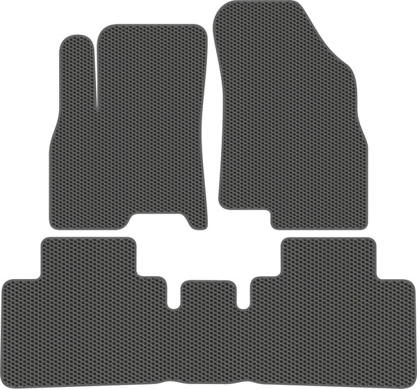 Изображение товара Комплект ковриков для авто Alicosta 1561_1_сер для Chery Tiggo 8 Pro I SUV 5 мест 2021 (EVA соты, серый)
