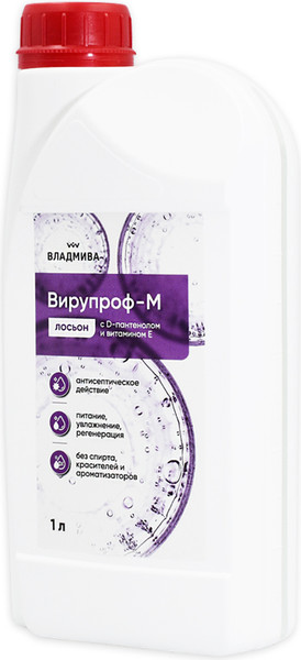 Изображение товара Лосьон для тела ВладМиВа Вирупроф-М (1л)