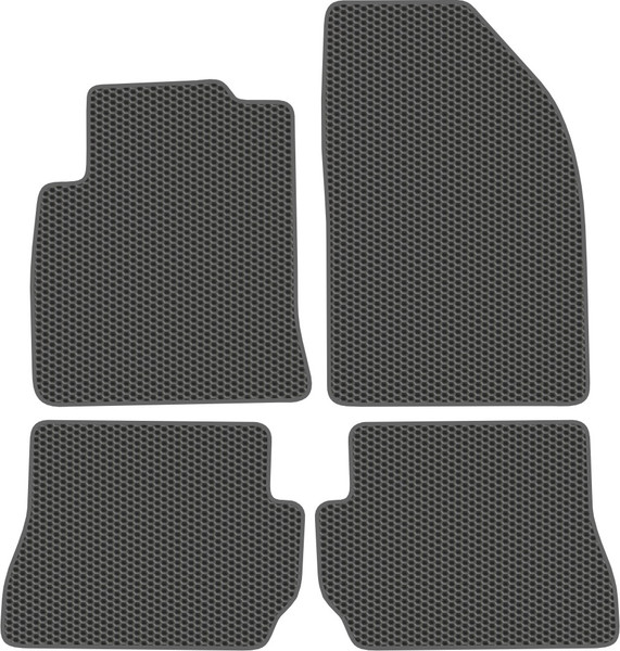 Изображение товара Комплект ковриков для авто Alicosta 2246_1_сер для Ford Fiesta V хэтчбек 5дв/Mk6 2002-2008 (EVA соты, серый)