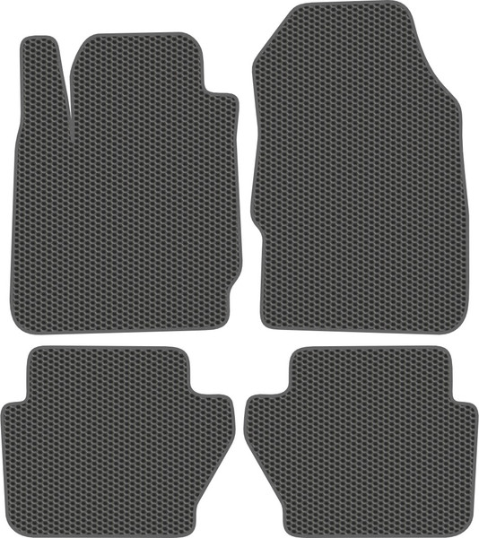 Изображение товара Комплект ковриков для авто Alicosta 0350_1_сер для Ford Fiesta V хэтчбек 5дв/Mk6 2008-2012 (EVA соты, серый)