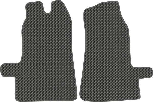 Изображение товара Комплект ковриков для авто Alicosta 2254_1_сер для Ford Transit VI автобус 2006-2014 (EVA соты, серый)