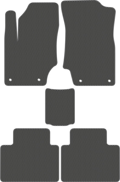 Изображение товара Комплект ковриков для авто Alicosta 1617_1_сер для Geely Belgee X50 I SUV 2023-н.в. (EVA соты, серый)