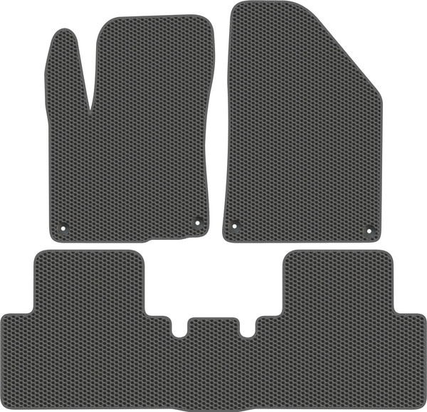 Изображение товара Комплект ковриков для авто Alicosta 2224_1_сер для Geely Coolray SX11 I SUV 2018-2023 (EVA соты, серый)