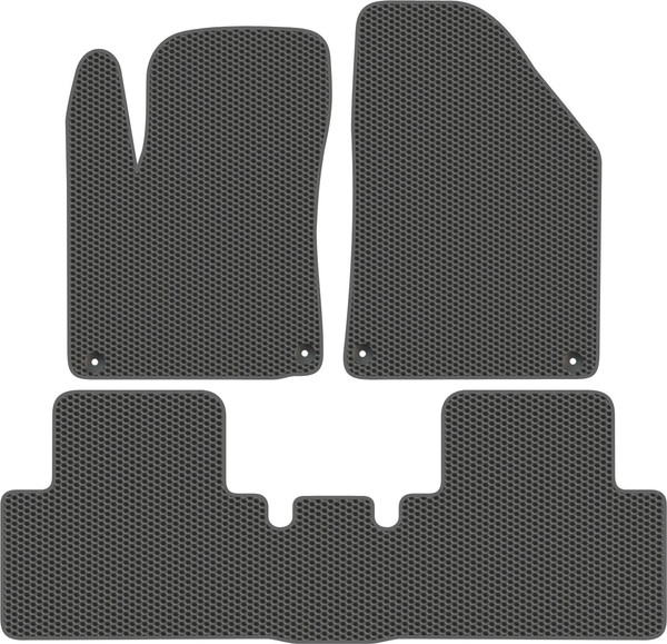 Изображение товара Комплект ковриков для авто Alicosta 0378_1_сер для Geely Coolray SX11 I SUV 2023-н.в. (EVA соты, серый)