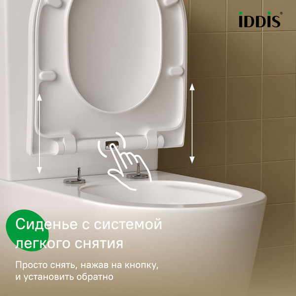 Изображение товара Унитаз напольный IDDIS Slide SLIRDSEi24